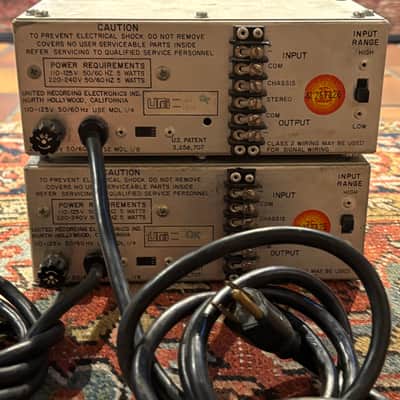 Urei LA-4 “Eddie Ciletti upgrade” Seqtl Serial Nrs - Compressor Limiter Pair 1970s - Black Panel image 4