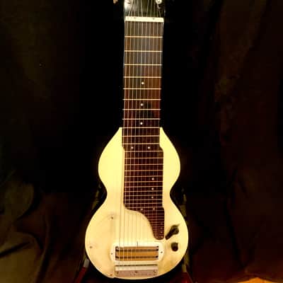 Alkire Eharp 10 String Lap Steel early 1950's blond image 1