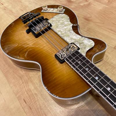 Hofner 500/2 Club Bass Lefty 2020 Sunburst image 6