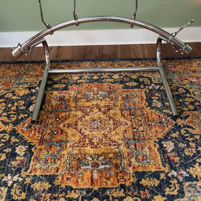 North Rare Drums Rack Sled Style Sleigh Vintage Original W/ 4 Tom Arms image 4