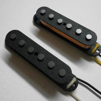 JAGUAR A5 Pickups Bridge Neck HOT Texas Special Vintage Hand Wound Fits Fender Q pickups Jag Offset image 2
