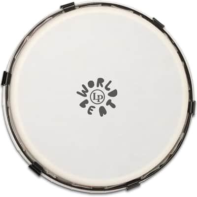 LP World Beat Djembe Drum 11-1/2" Head Bolt Tuned Multi-Color image 4