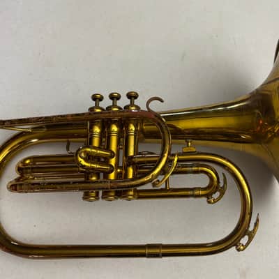 King 1120 Mellophone in F w/ Original Case & Accessories image 9