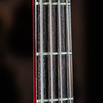 1988 Hohner B2 Headless Bass red image 6