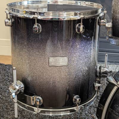 Mapex Saturn shell pack (10", 12", 16", 22") - Silver sparkle fade image 4