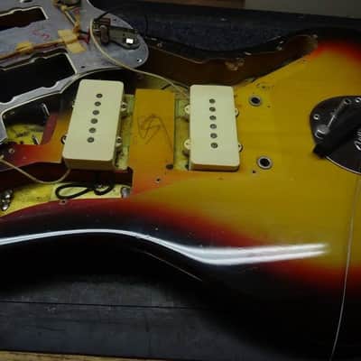 Fender Jazzmaster 1966 sunburst all original image 12