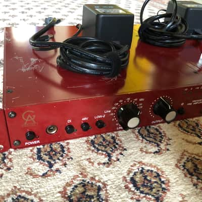 2x Golden Age Pre-73 MKii Vintage Pre-Amplifiers + Rack-Kit image 2