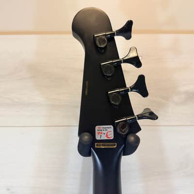Epiphone Embassy Standard IV Bass Guitar Black Quilted Finish Indonesia 2011 2011 image 11