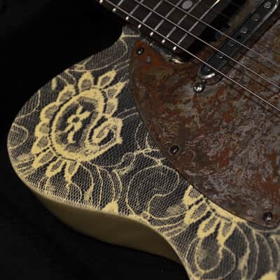 M-Tone TKO Custom T - Telecaster Nicotine Paisley + Lollars image 9