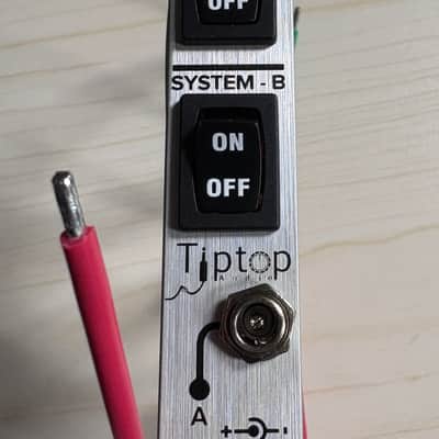 Tiptop Audio Zeus Access Dual Miniature Front Panel Power Switches 2010s - Silver image 5