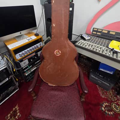Guild Brown Early Hollowbody/Semi Hollow Guitar Case 1950s 1960s image 1