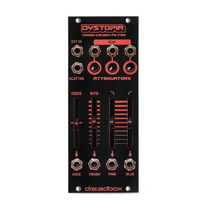 Dreadbox Dystopia Noise-Crush-Filter black