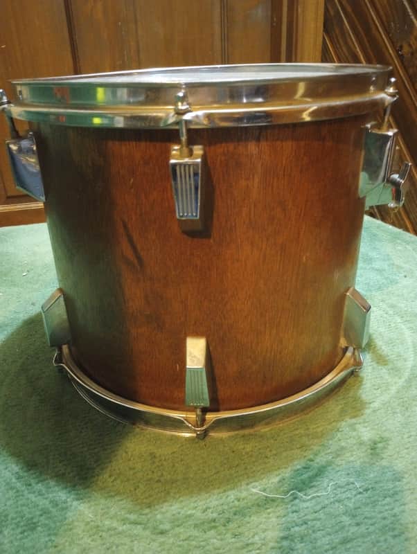 Tama Rockstar 13"(diameter)x11"(depth) Tom 1980's - Brown Stain image 1