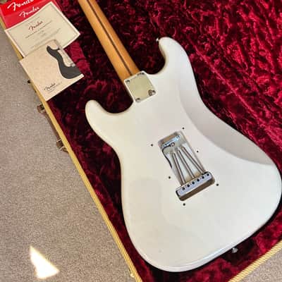 Fender American Original '50s Stratocaster with Maple Fretboard 2017 - White Blonde image 12