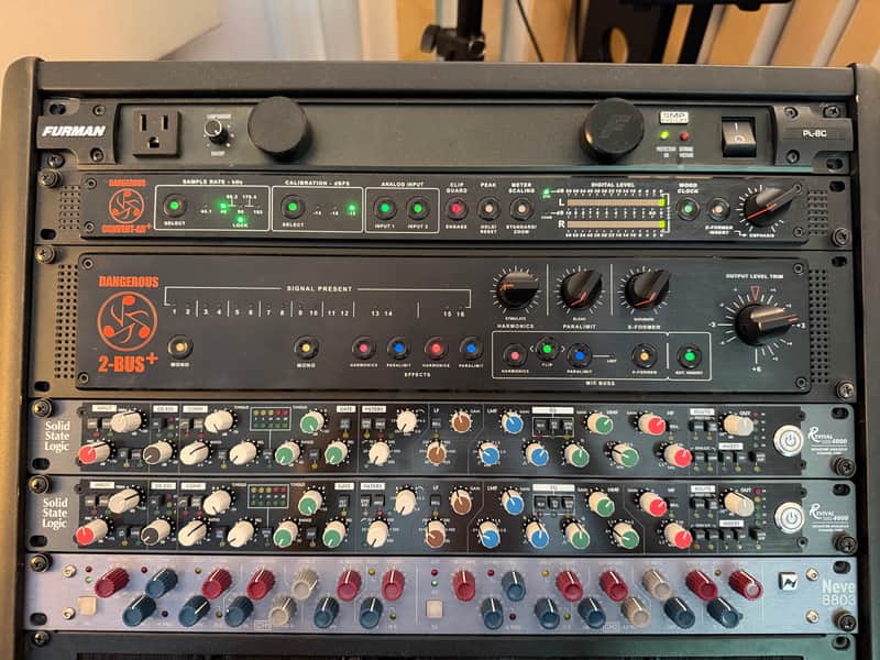 Dangerous Music 2-BUS+ 16-Channel Analog Summing Box 2015 - 2019 - Black image 1