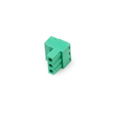 Hosa PHX-100F | Phoenix 3 Pole Female Single Pair Cable Connector image 1