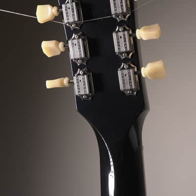Gibson ES-335 Semi-Hollow Electric Guitar - Ebony w/ OHSC image 6