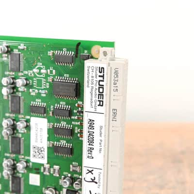 Studer 8-Channel Analog Line Out Card for D21m & D23m Modular I/O System CG01HA0 image 8