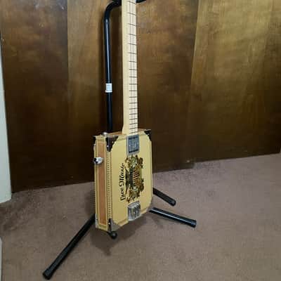 Lace Cigar Box Electric Guitar ~ 3 String ~ Americana image 6