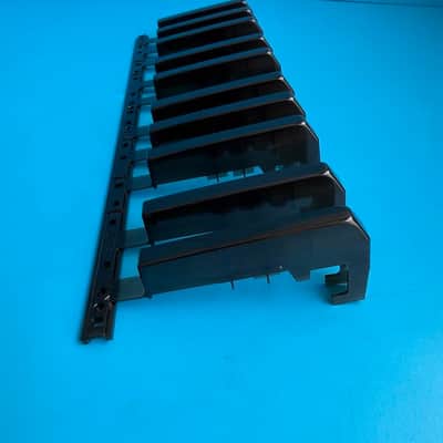 CASIO LK-100 LK-110 LK-45 Lighting Keyboard Part: Black Keys [Two Octaves] Bild 5