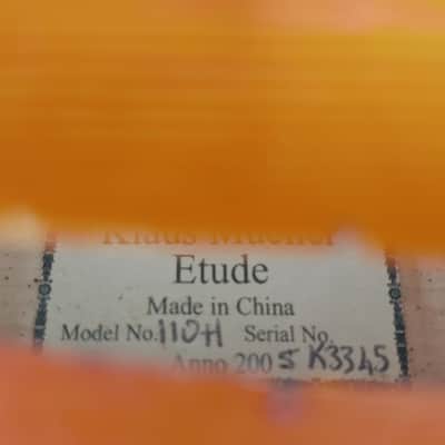 Mueller 1/2 Size Violin for Parts / Repair with Case & Bow image 3