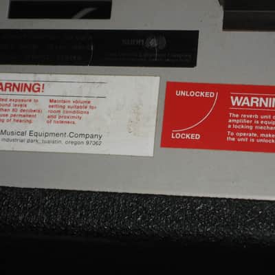 Sunn Concert P.A. Control Amp, Pro Refurbed Vintage Solid State LOUD image 8