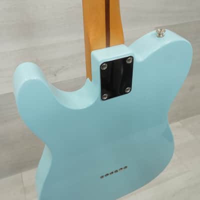 Used Fender Vintera 50s Telecaster Modified Electric Guitar Blue image 4
