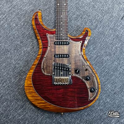 Knaggs T1 Severn Trem SSS Gloss Burgundy /  Copper Guitar [Demo] image 1