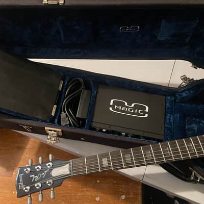 Gibson HD.6-X Pro Digital Les Paul 2007 - Blue Metallic SIGNED BY LES PAUL #39/100 limited edition image 3