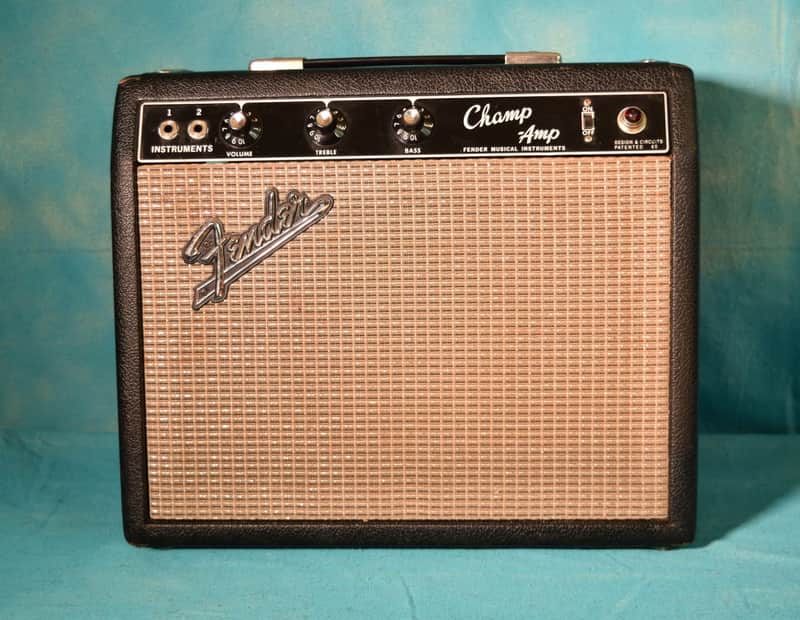 Fender Blackface Champ 1965 - Super Clean image 1