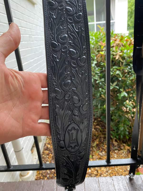 Levy's Embossed leather straps image 1