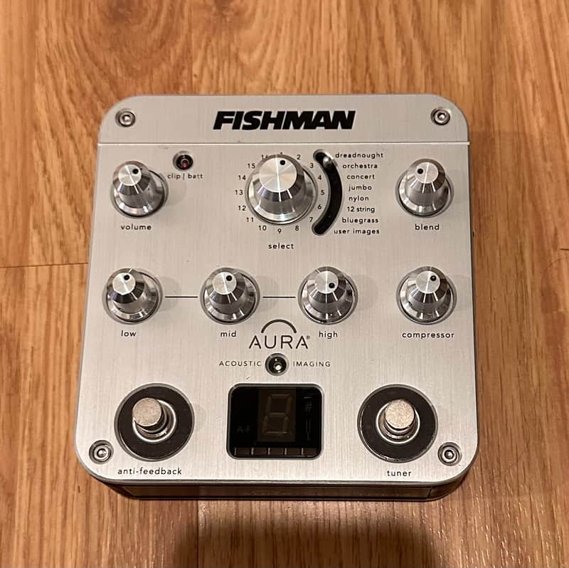Fishman Aura Spectrum DI 2010s - Silver image 1