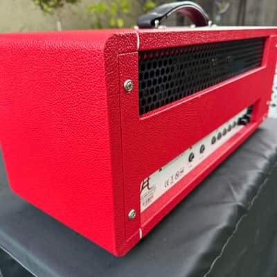 Friedman JEL-50 Jake E. Lee Signature 2-Channel 50-Watt Guitar Amp Head (2024 - Present) - Red image 12