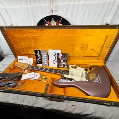 Fender 50th Anniversary Jaguar Guitar with Case 2012 - Burgundy Mist Metallic / Rosewood fingerboard image 1
