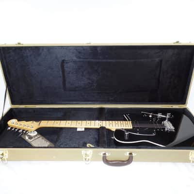 Reverend Reeves Gabrels II Signature Midnight Black Guitar with Maple Fingerboard 2015. Hardshell Case. image 1