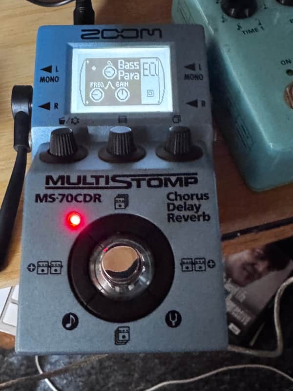 Zoom MS-70CDR MultiStomp