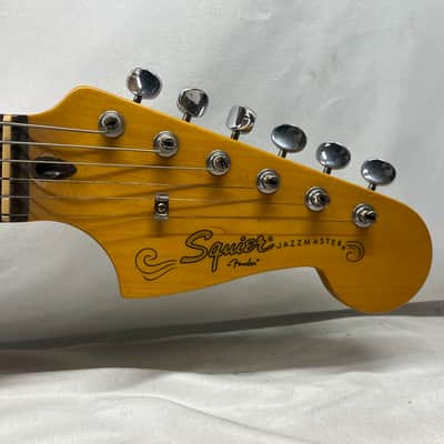 Squier J Mascis Jazzmaster Electric Guitar - Vintage White image 7