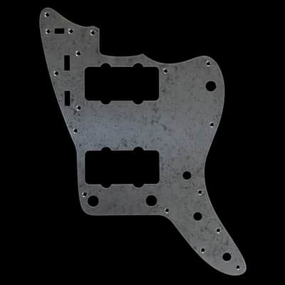 Jazzmaster Pickguard Scratchplate - USA 60s Vintage - Mottled Marine Aluminium - Made-to-Order image 1