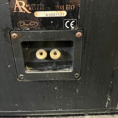 Acoustic Research Vintage AR 208 HO Bookshelf Speakers Pair Matching Serial #'s SEE VIDEO image 8