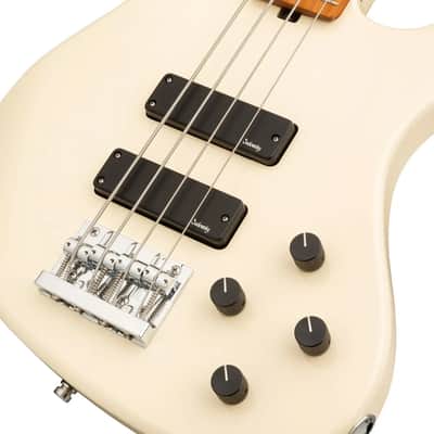 Sadowsky MetroExpress 24-Fret Modern Bass, Roasted Maple Fingerboard, 4-String - Solid Olympic White High Polish image 8