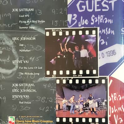 G3 Live Satriani, Johnson, Vai Tablature Book image 2