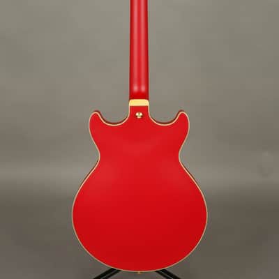 Ibanez Artcore Expressionist AMH90 Cherry Red Flat Semi Hollow Super 58 HH image 2