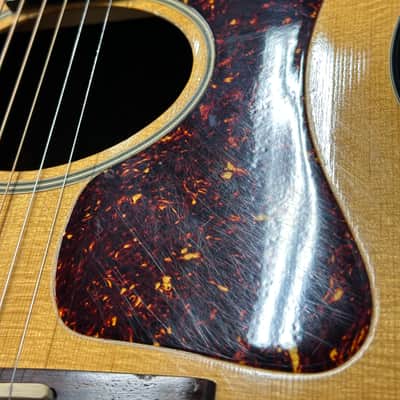 Guild USA F5CE-NT (1993) - Natural #00069 with Hard Case image 10
