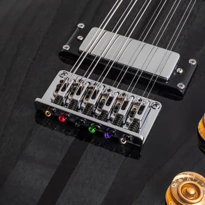 Washburn Hawk 12-String Trans Black image 12