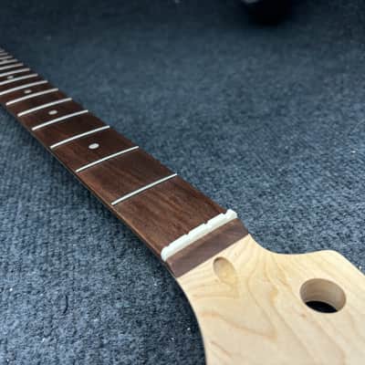 Electric bass guitar neck/T 20250205 (21frets  ) maple/Purple core wood image 12