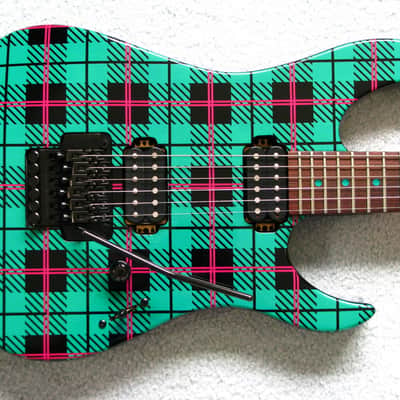 1993 Yamaha RGZ820R - Watermelon Plaid - Blues Saraceno Signed image 1
