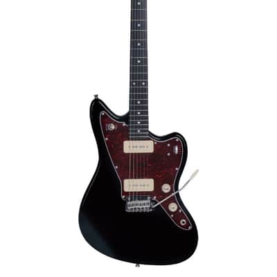 Tagima TW61 BK-DF/TT Offset Electric Guitar w/P90s, Black - B stock - Jazz Mastr image 1