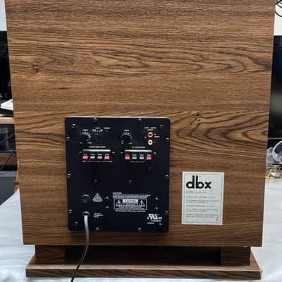 dbx db-SW15 1980s - walnut veneer image 1