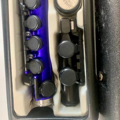 Nuvo Flute 2.0 Metallic blue with hard case image 4