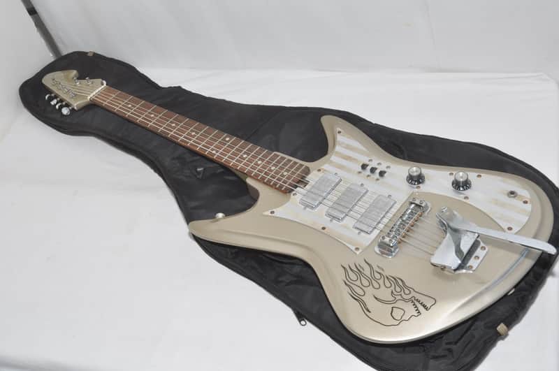 Teisco Electric Guitar Ref No 6024 image 1